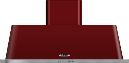 UAM150/BU 60" Majestic Burgundy Wall Mount Range Hood with 600 CFM Blower, Anti-grease Filter, 2 Warming Lights, Filter Light Indicator, Auto-off Function, and 4 Fan Speeds