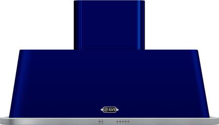 UAM120/MB 48" Majestic Midnight Blue Wall Mount Range Hood with 850 CFM Blower, Anti-grease Filter, 2 Warming Lights, Filter Light Indicator, Auto-off Function, and 4 Fan Speeds